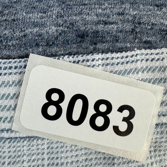 Marine Layer Blue/Gray Re-Spun Contrast Pocket Short-Sleeve T-Shirt Size M/L - Picture 10 of 10